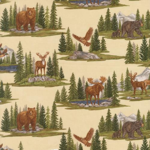 Northwoods Lodge Plaidy Cakes Standard Quilt Kit