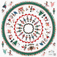 Nutcracker Tradition Home Decor Tree Skirt Panel 54x54 inches by Jennifer Long for Riley Blake Designs HD17679-PANEL