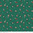 Nutcracker Tradition Nutcracker Toss Pine fabric by Jennifer Long for Riley Blake Designs by the yard CD17672-PINE green holiday