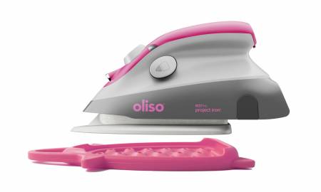 Oliso M3 Mini Iron for Quilting - Raspberry