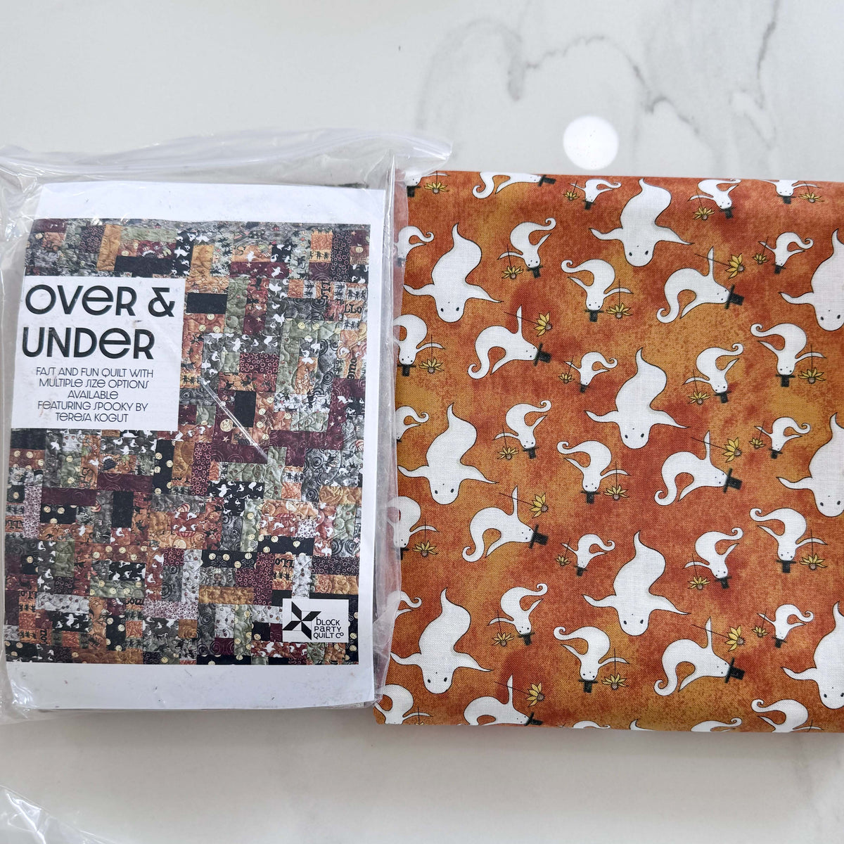 Spooky Over and Under Quilt Kit - Halloween Quilt Kit