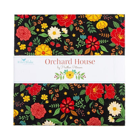 Orchard House 10 inch Square Layer Cake precut quilt fabric by Heather Peterson for Riley Blake Designs 10-17720-42