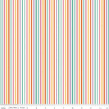 Patchwork Stripes Multi fabric by Liza Taylor for Riley Blake Designs by the yard C17245-MULTI