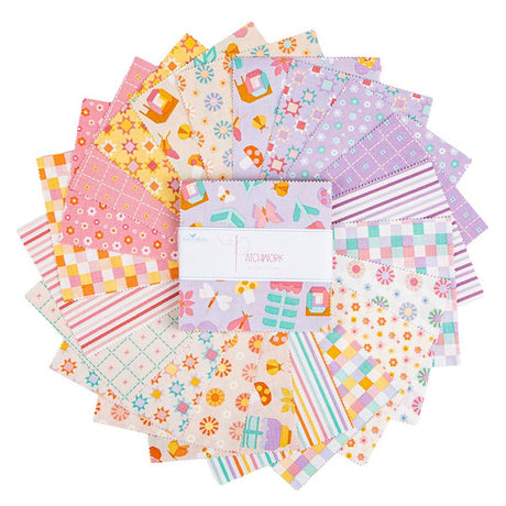 Patchwork 5 inch Stacker by Liza Taylor Charm Pack