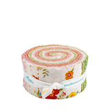 Peach Cobbler 2.5 Inch Rolie Polie precut jelly roll by Lily Ashbury for Riley Blake Designs
