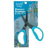 Karen Kay Buckley Perfect Scissors 6 inch Blue Handle