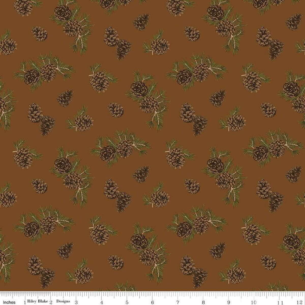 Pine Grove 10 inch square pack Riley Blake Camping Fabric