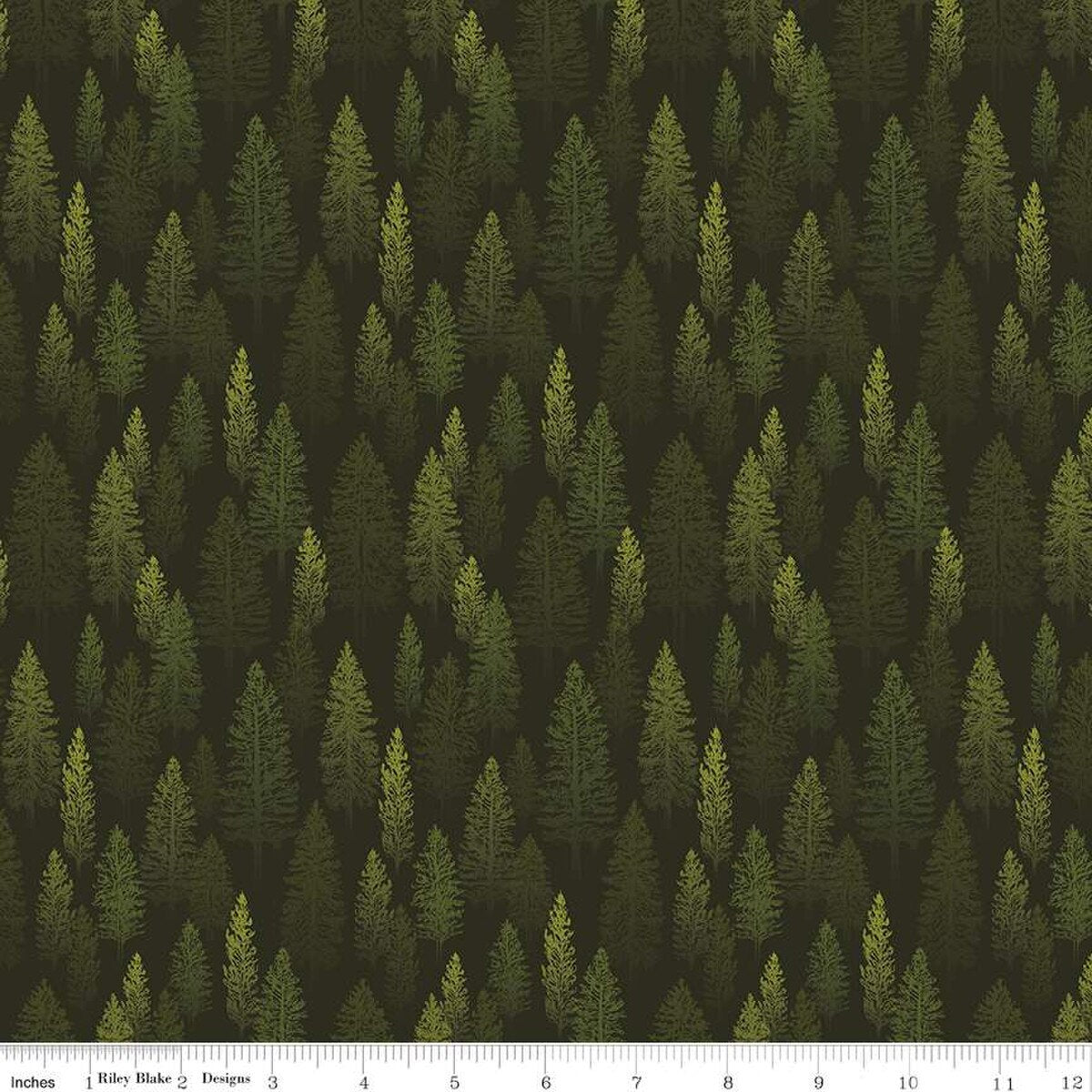 Pine Grove 10 inch square pack Riley Blake Camping Fabric