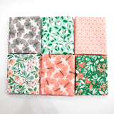 Gardening Girl Cloud 9 Organic Curated 6 piece Fabric Bundle
