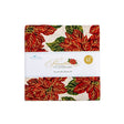 Poinsettias at Christmas 5 inch Stacker charm pack precut quilt fabric by Jennifer Bosworth for Riley Blake Designs 5-17630-42