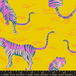 Poolside Too Golden Hour fabric by Ruby Star Society for Moda Fabrics by the yard RS5203 11 yellow tigers retro novelty animals