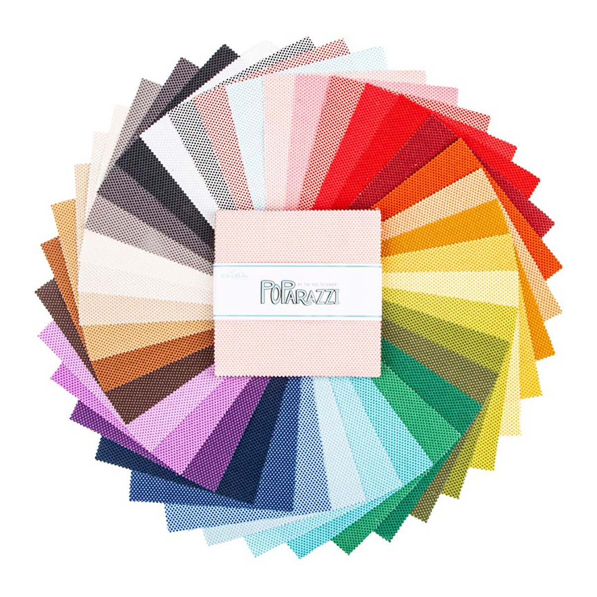 Poparazzi Multicolor 5 inch Charm Pack Riley Blake
