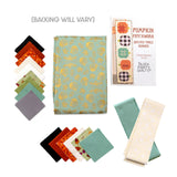 Kit de courtepointe prédécoupé pour chemin de table patchwork citrouille