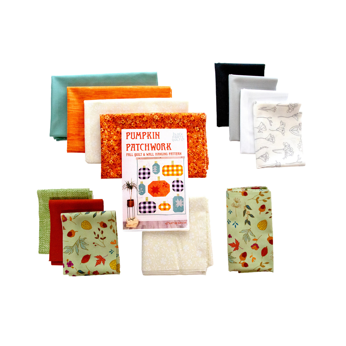 Kit de courtepointe patchwork citrouille