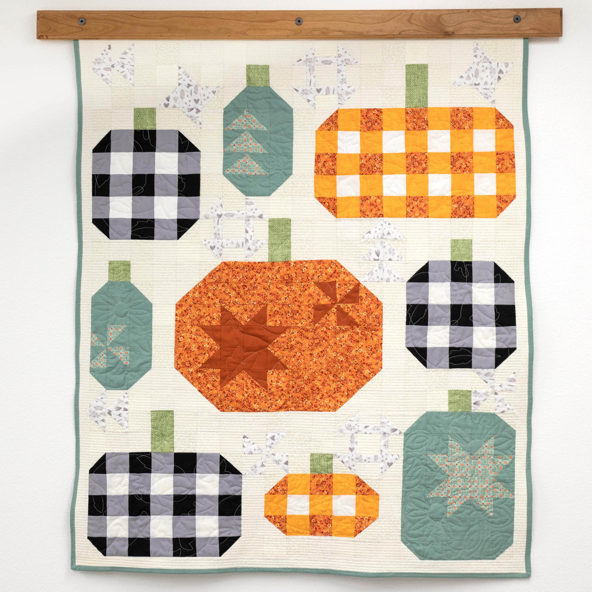 Kit de courtepointe patchwork citrouille