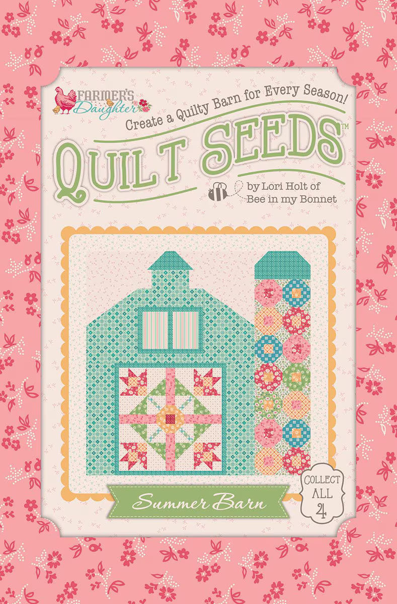Mini Quilt Pattern - Quilt Seeds Spring Barn by Lori Holt