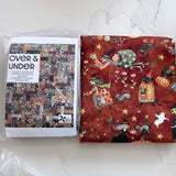 Spooky Over and Under Quilt Kit - Halloween Quilt Kit