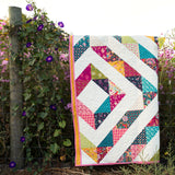 Ricochet Precut Quilt Kit - Sitara Jewel Tone Florals