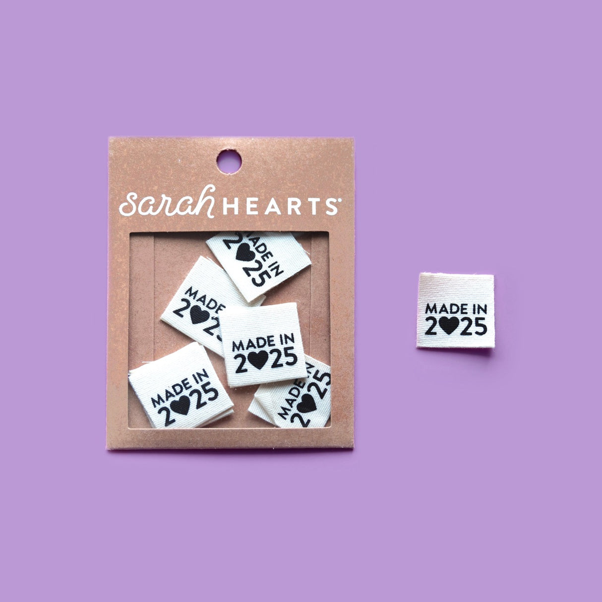Woven Quilt Labels - Made in 2025