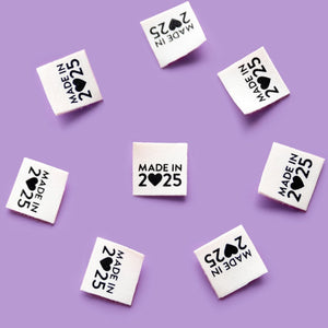 Woven Quilt Labels - Made in 2025