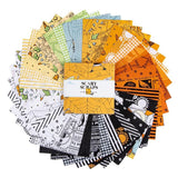 Scary Scraps 5 inch charm pack 42 pieces Halloween Riley Blake Designs 5-17600-42
