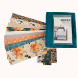 Secret Garden Precut Quilt Kit - Bricks and Beams