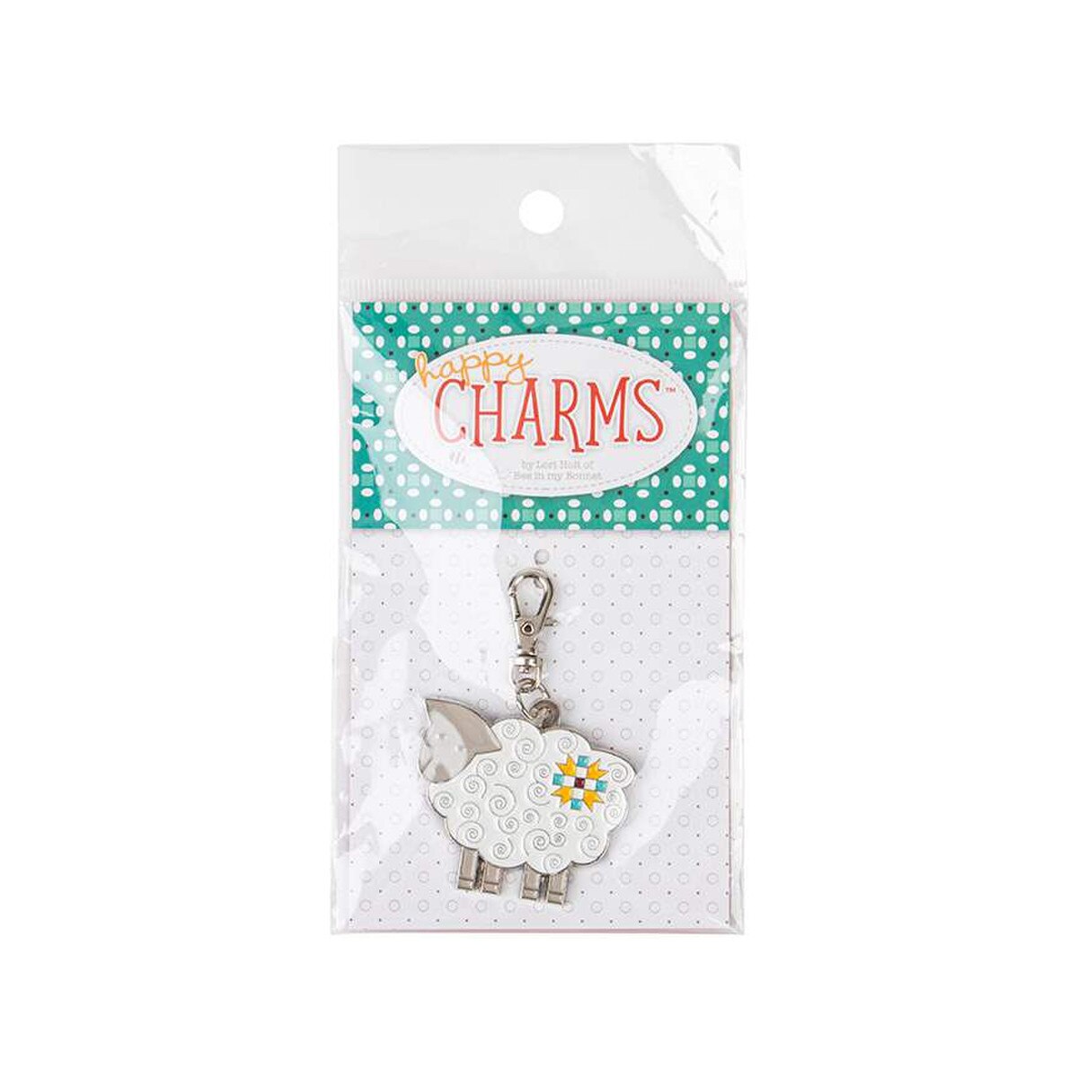 Sheep Zipper Charm Happy Charm Lori Holt