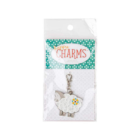 Sheep Zipper Charm Happy Charm Lori Holt