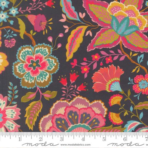 Ricochet Precut Quilt Kit - Sitara Jewel Tone Florals