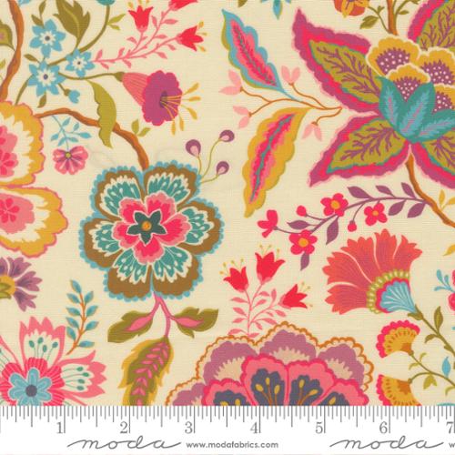 Ricochet Precut Quilt Kit - Sitara Jewel Tone Florals