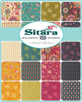Ricochet Precut Quilt Kit - Sitara Jewel Tone Florals