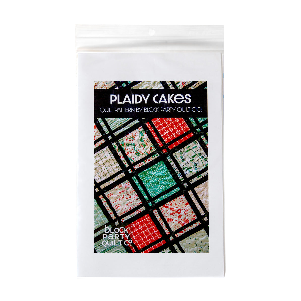 Patron de courtepointe Plaidy Cakes à carrés de 10 pouces