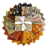 Spooky Fat Quarter Bundle showing all 24 fat quarters Teresa Kogut Riley Blake Designs Halloween