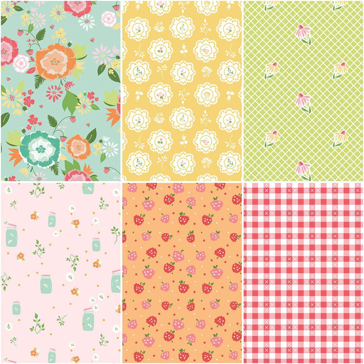 Summer Skies and Fireflies 5" Charm Pack by Gracey Larson