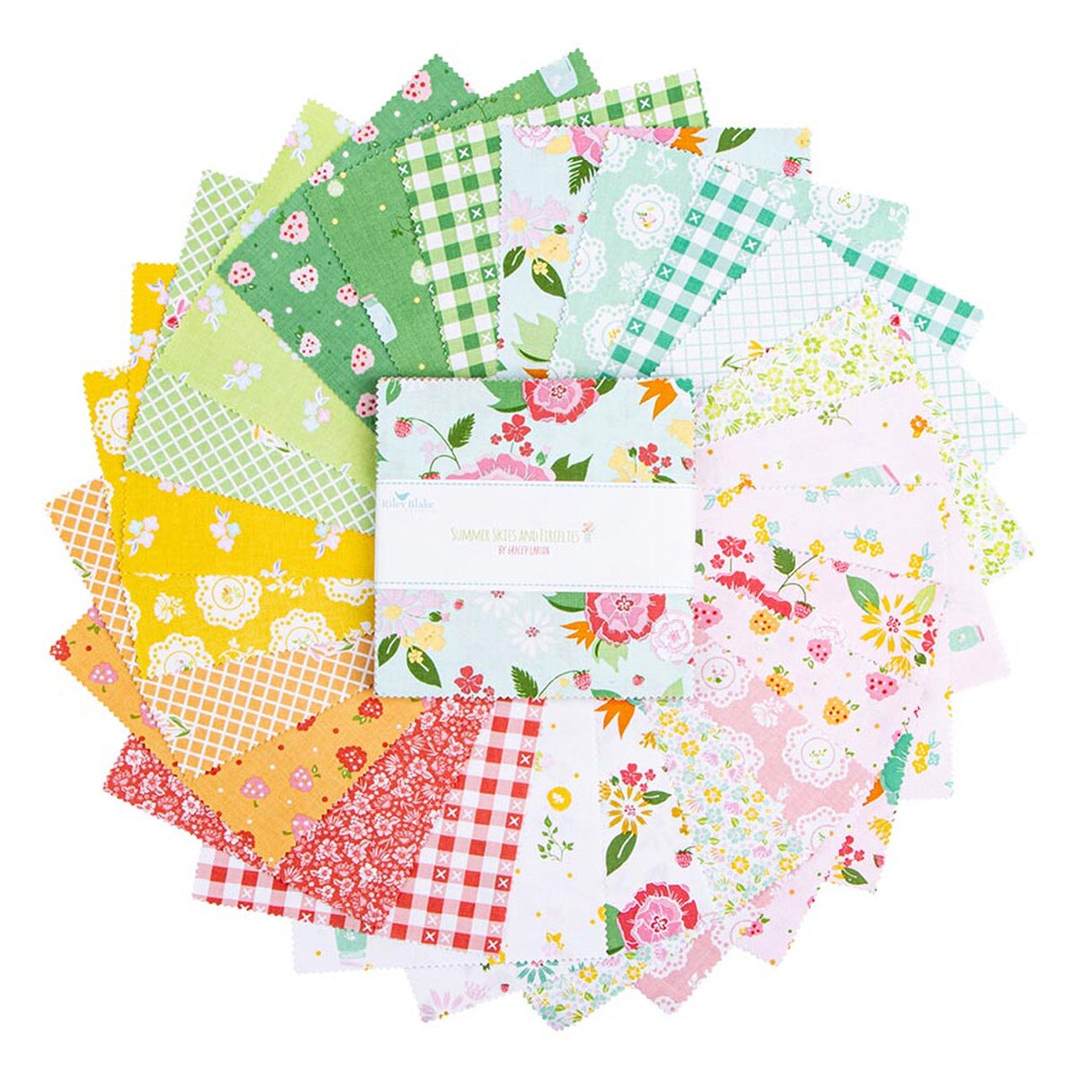 Summer Skies and Fireflies 5" Charm Pack by Gracey Larson