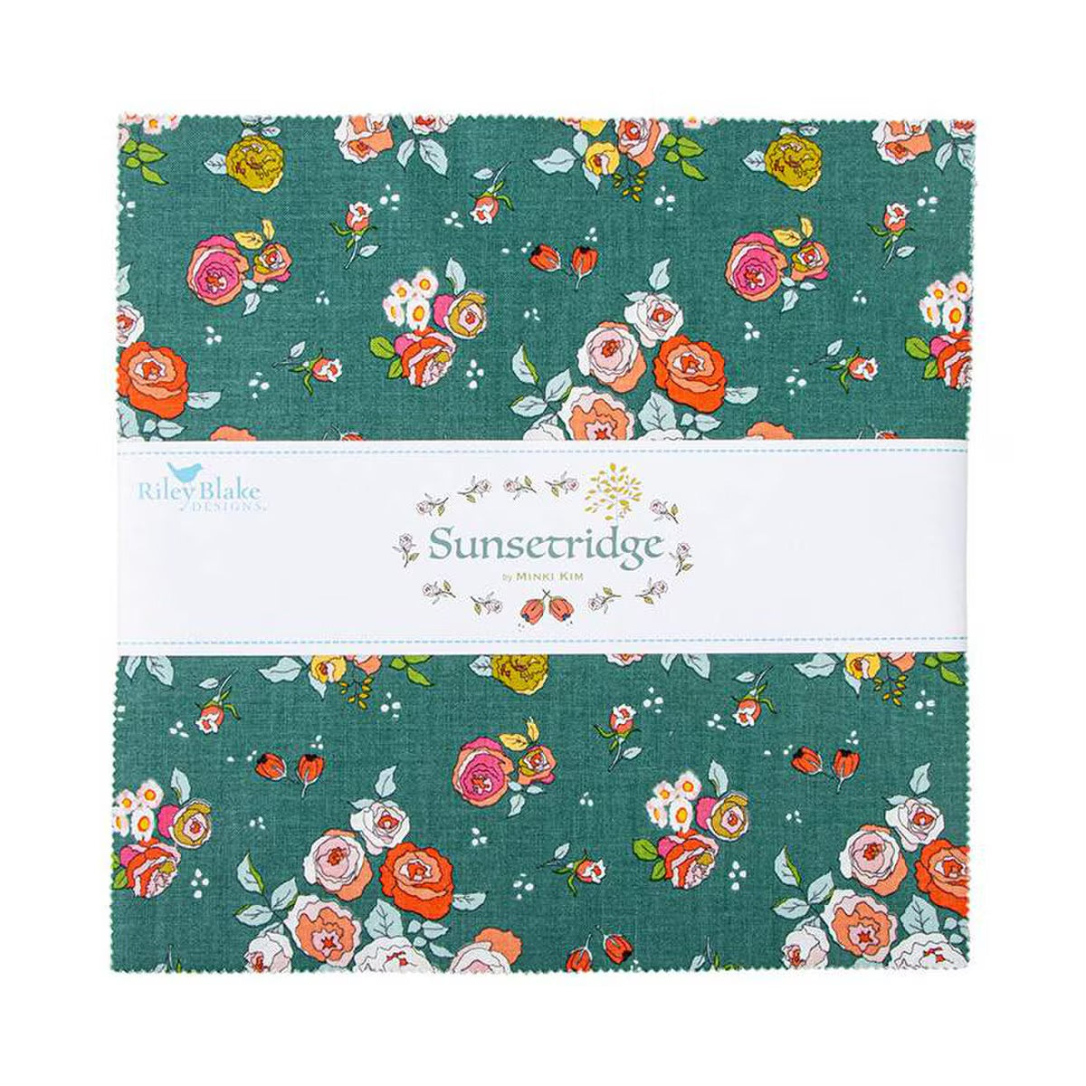Sunsetridge 10" square layer cake Riley Blake