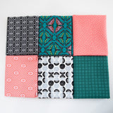 Teal Butterflies Curated Fabric Bundle