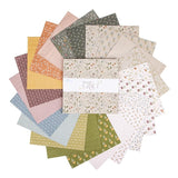 Threads of Grace 10 inch square precut bundle showing coordinated prints by Kassidy Grace