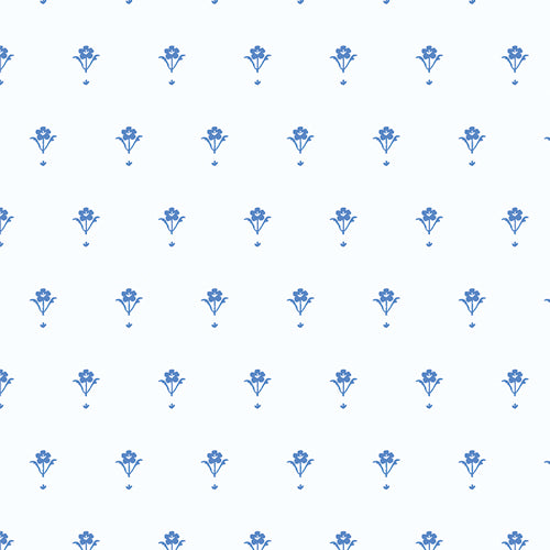 Tissu bleu véritable 10 pouces, Wonders Art Gallery Fabrics