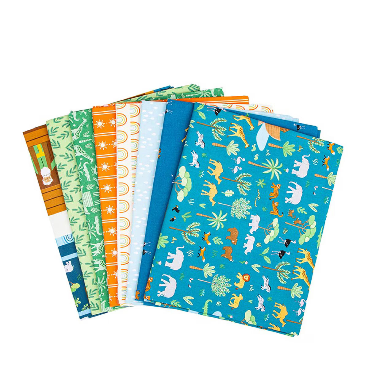 Two by Two 1 yard Bundle Blue