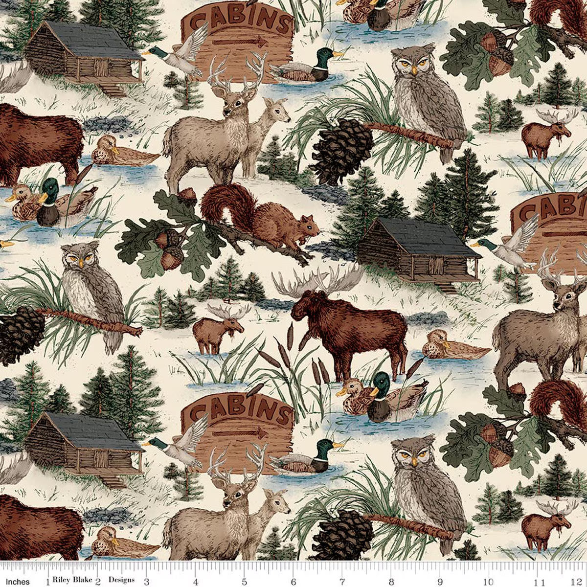 Whispering Pines Over and Under Precut Quilt Kit