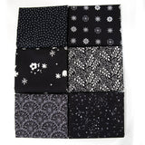 White on Black Curated Fabric Bundle