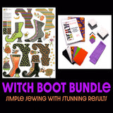 Witch Boots Sewing Bundle