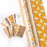 Yellow Cowgirl Precut Quilt Kit - Bricks and Beams Pattern